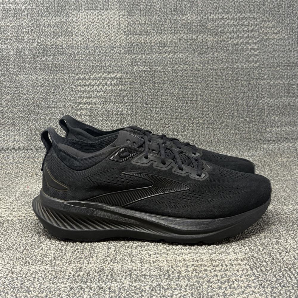 Brooks Glycerin 23 Men's 12.5 D Black Athletic Running Shoes 1104761D020